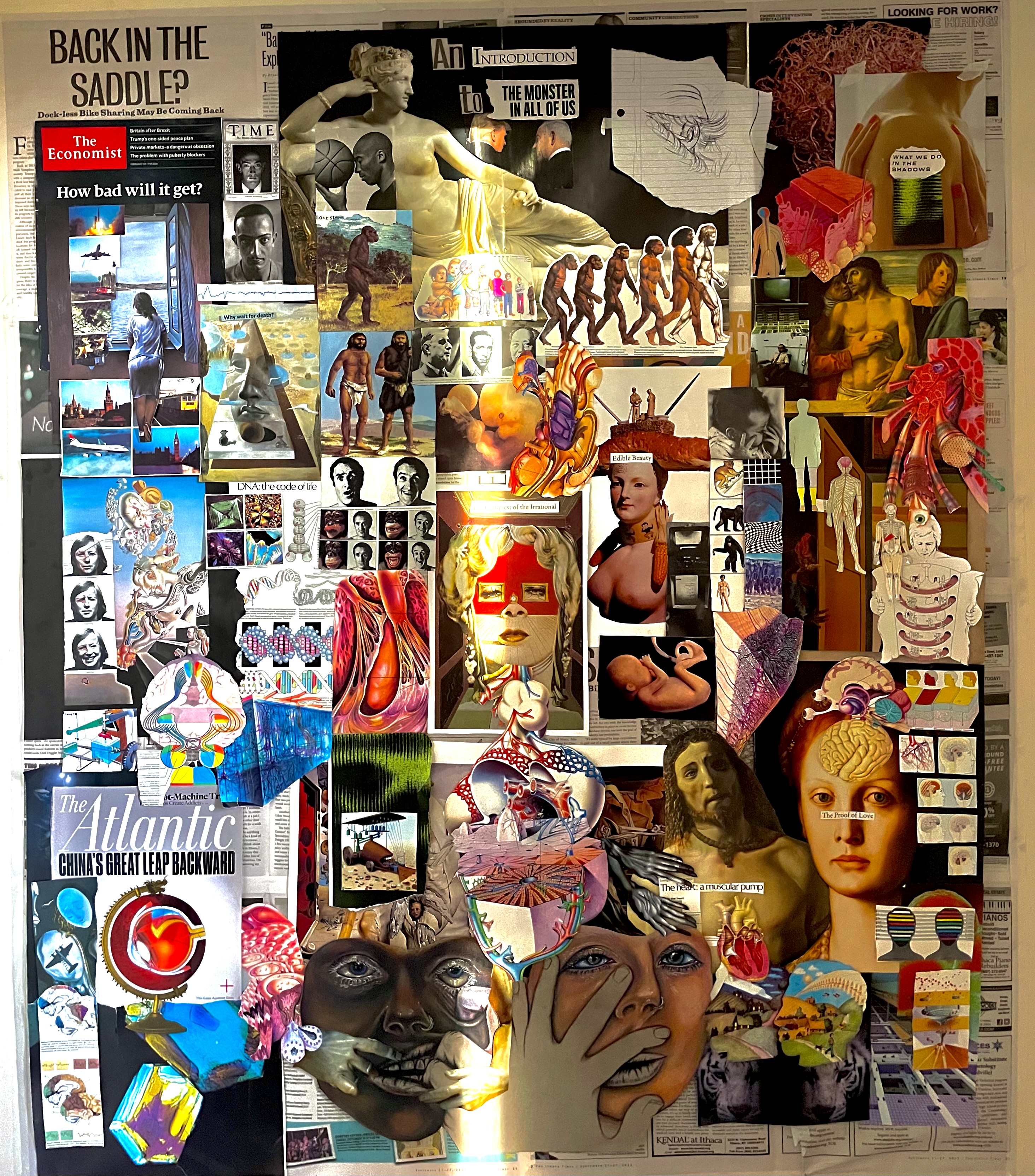 Monster collage - full view
