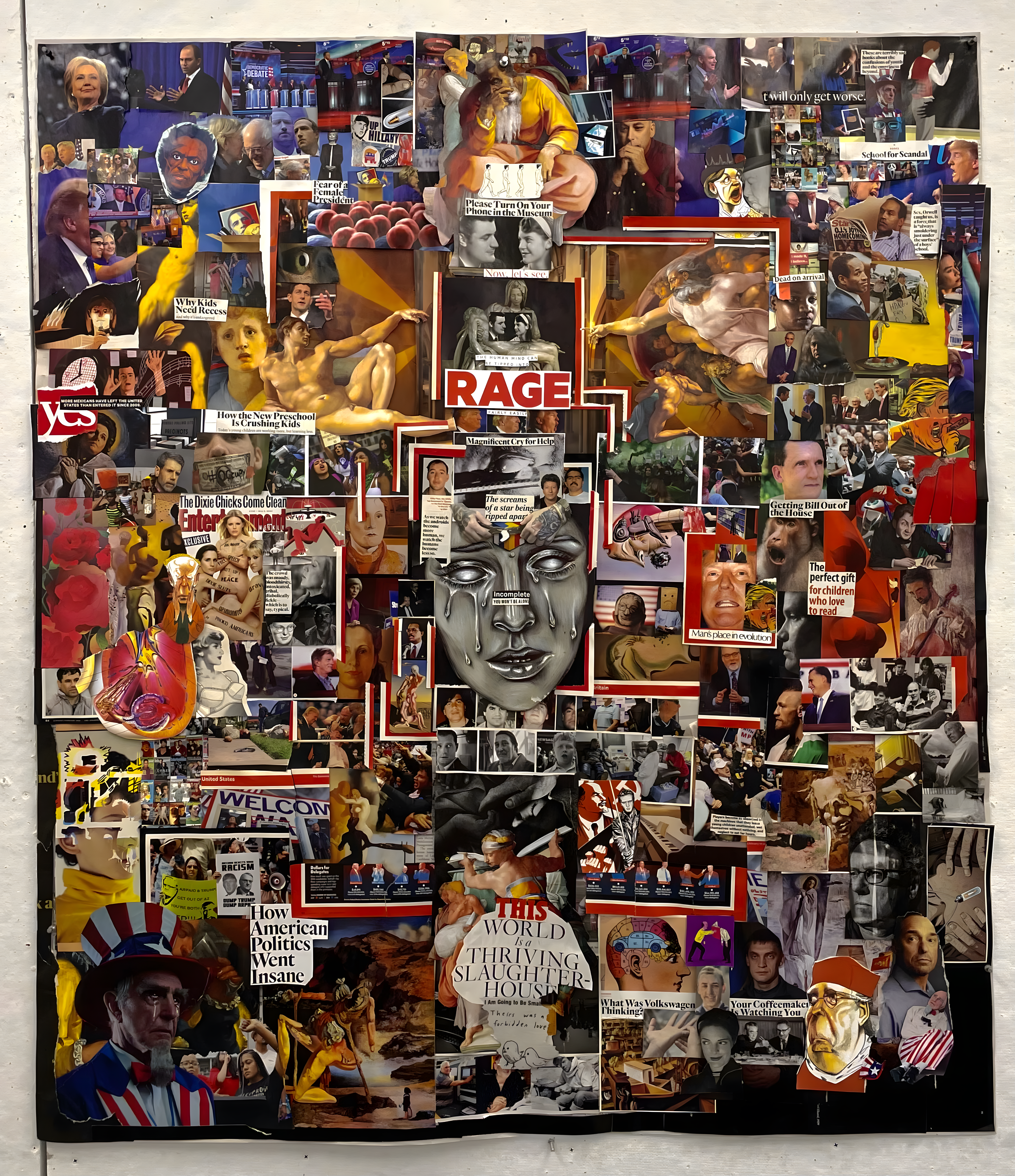 RAGE collage - full view